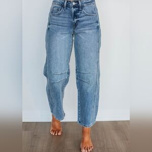 Kate Vervet Jeans, Blue Boyfriend Jeans for Women - Sz 26